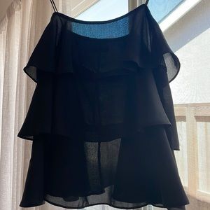 Perfect black date night top. Worn only a couple times. size S